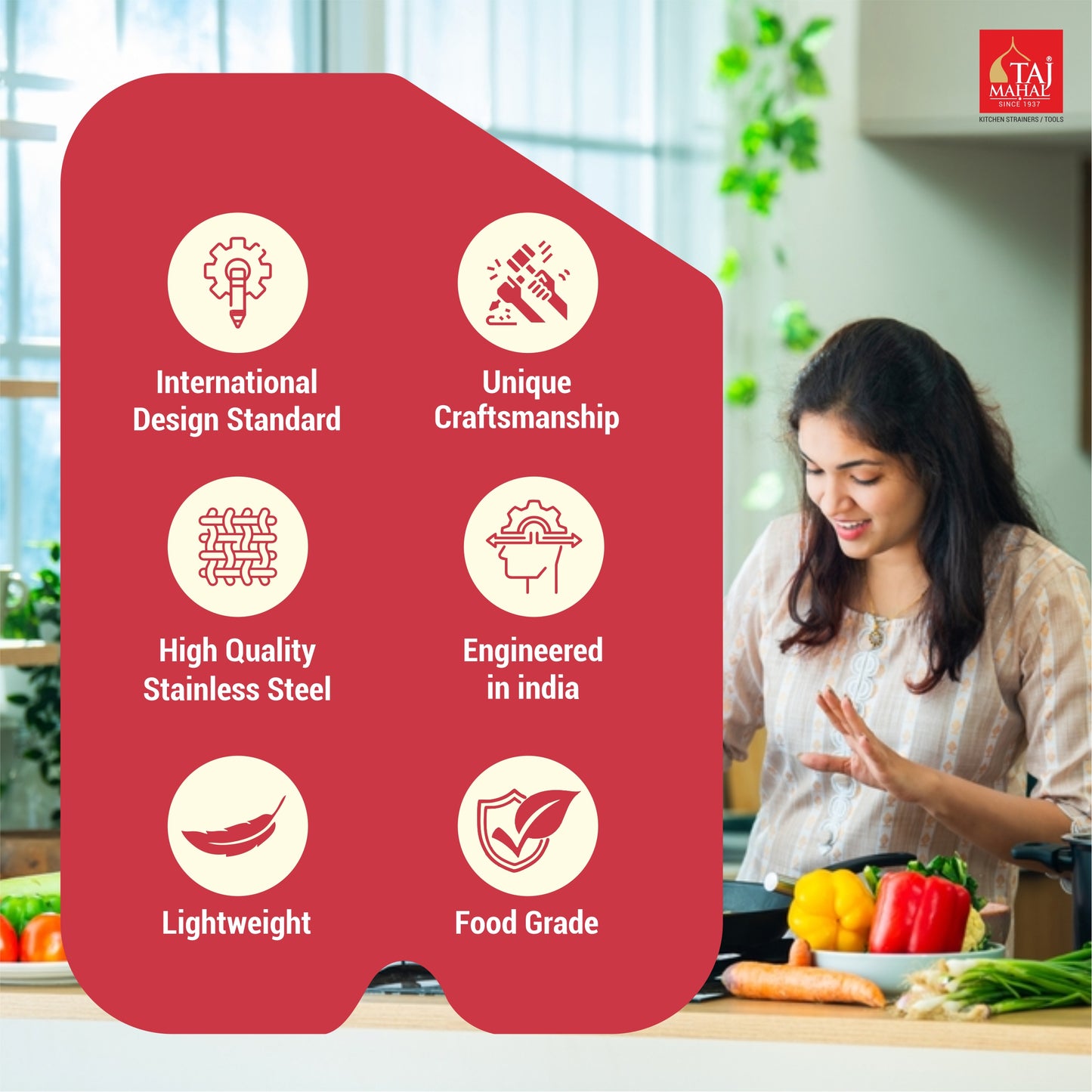 S.S. COLANDER SUPER HEAVY MESH BASKET