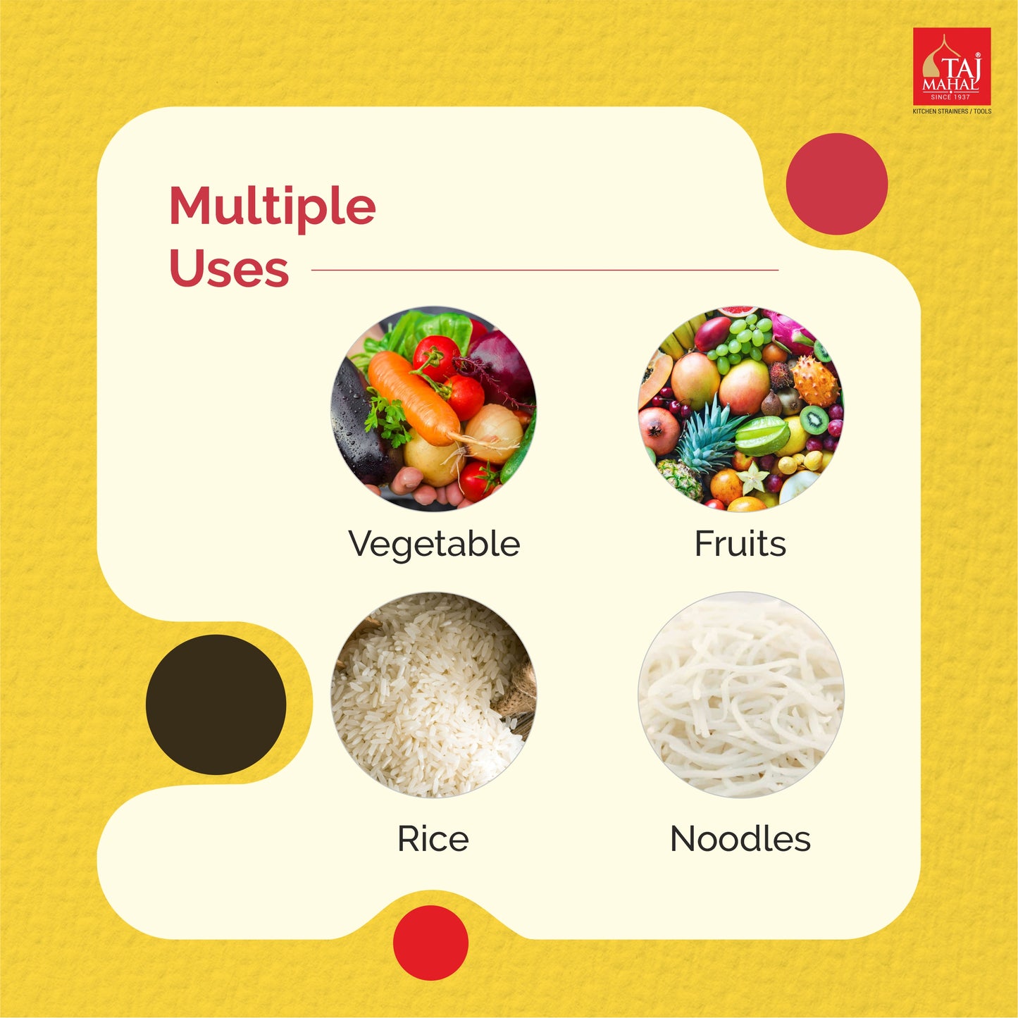 S.S. COLANDER SUPER HEAVY MESH BASKET