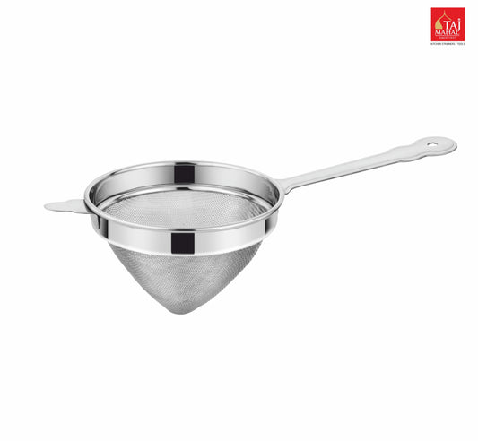SS CONICAL HEXA STRAINER SOUP AND JUICE