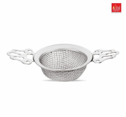 SS HAND FREE TEA & COFFEE STRAINER