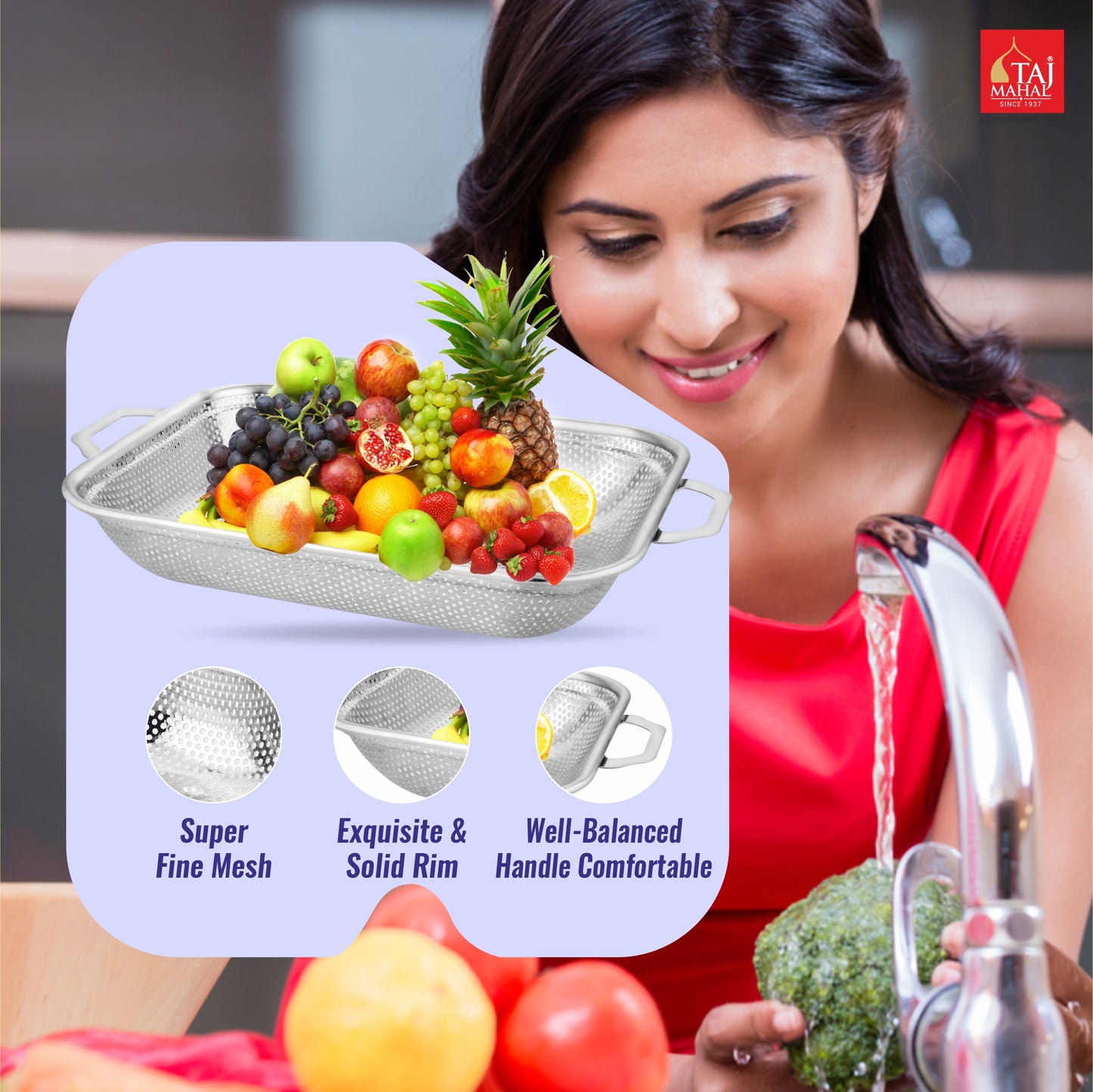 SQUARE CPR FRIDGE BASKET