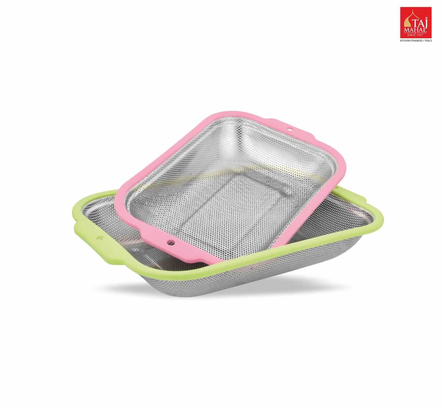 SQUARE PERFOPLAST FRIDGE BASKET TRAY